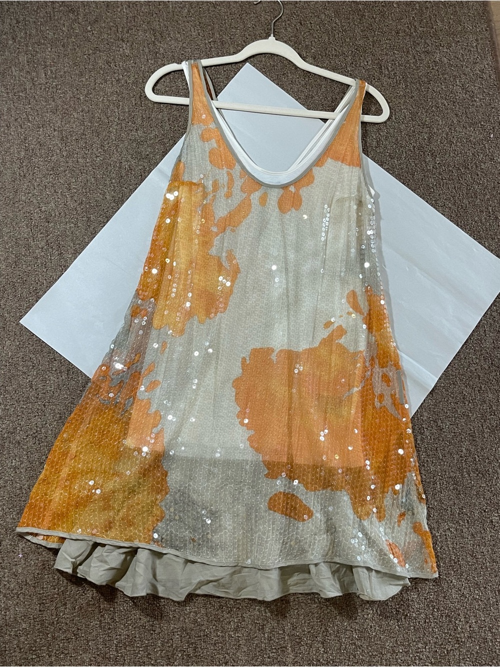 Rozae Nichols Silk & Sequin dress
